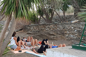 Cours de yoga à Andromeda